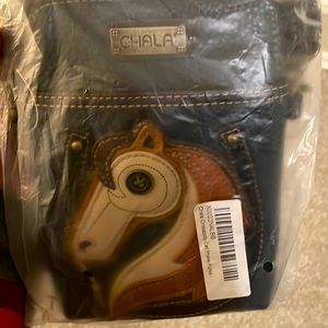Chaka crossbody cell phone purse horse head